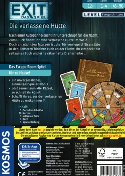Franckh-Kosmos Familien- & Gesellschaftsspiele*EXIT - Das Spiel: Die verlassene Hütte