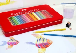 Faber-Castell GmbH&Co. Buntstifte-Faber-Castell Buntstift hexagonal 60er Metalletui