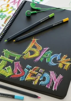 Faber-Castell Buntstifte-Buntstifte Black Edition 12er Kartonetui