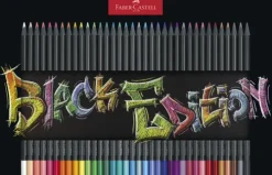 Faber-Castell GmbH&Co. Buntstifte-Faber-Castell Buntstifte Black Edition 36er Metalletui