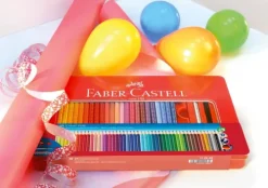 Faber-Castell Buntstifte-Buntstifte Colour Grip, 48er Set Metalletui