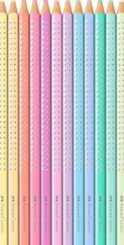 Faber-Castell Buntstifte*Buntstifte Sparkle Pastell 12er Set