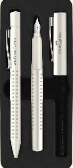 Faber-Castell Füller & Tinte-Füller M/Set Grip 2010 coconut milk