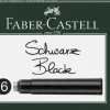 Faber-Castell Füller & Tinte*Standard Tintenpatrone schwarz 6er Set