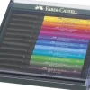 Tuschestift PITT Artist Pen Brush 12er Set Basis Farben*Faber-Castell Best