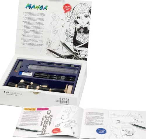 Tuschestifte Pitt Artist Pens, Manga Starter Set*Faber-Castell New