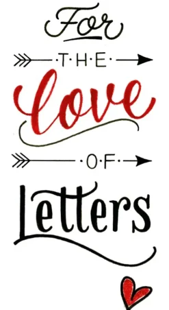 Tuschestifte Pitt Artist Pens Lettering, 4er Set rot/schwarz*Faber-Castell Discount