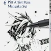 Tuschstifte Pitt Artist Pens, 6er Set Mangaka*Faber-Castell Best