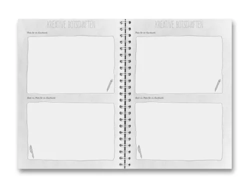 familia Verlag Liebe & Hochzeit*familiawedding black-Doodle- Design XXL Gästebuch zur Hochzeit