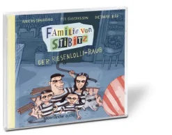 Kinder Argon Verlag Kinder- & Jugendbücher·Krimis-Familie von Stibitz - Der Riesenlolli-Raub, 1 Audio-CD