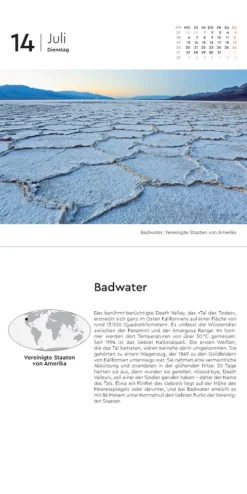 Kunth Verlag Abreiß-Kalender*Farben der Erde - KUNTH 365-Tage-Abreißkalender 2026