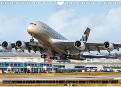 Calvendo Wandkalender*Faszination Fliegen (Wandkalender 2026 DIN A4 quer), Monatskalender