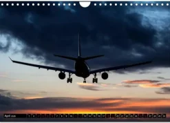 Calvendo Wandkalender*Faszination Fliegen (Wandkalender 2026 DIN A4 quer), Monatskalender