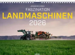 Faszination Landmaschinen Kalender 2026*Heel Verlag GmbH New