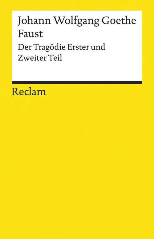 Reclam Philipp Jun. Klassiker|Gedichte & Drama*Faust