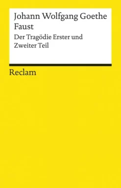 Faust. Der Tragödie Erster und Zweiter Teil*Reclam Verlag Discount
