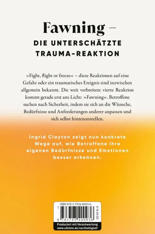 Ullstein Allegria Spiritualität-Fawning - die unterschätzte Trauma-Reaktion