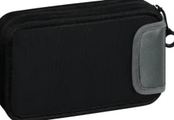 Baier & Schneider Federtaschen-Federmäppchen 2 Klappen onyx