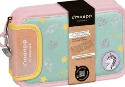 Baier & Schneider Federtaschen*Federmäppchen 2 Klappen Unicorn