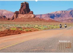 Fernweh und Traumziele: Auf Motorrad-Tour in den USA (hochwertiger Premium Wandkalender 2026 DIN A2 quer), Kunstdruck in Hochglanz*Calvendo Discount