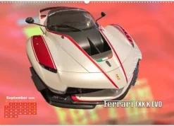 Calvendo Wandkalender-Ferrari - Synonym für Motorsport (Wandkalender 2026 DIN A2 quer), Monatskalender
