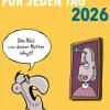 Lappan Abreiß-Kalender-Fiese Bilder Cartoons für jeden Tag 2026: Tagesabreißkalender