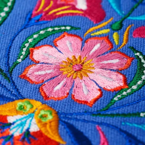 Groh Verlag Notizbücher & -Blöcke-Fiesta del Sol Notizbuch bestickt A5 - 240 Seiten, königsblau