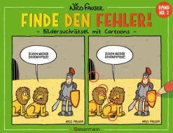 Bassermann, Edition Cartoons*Finde den Fehler - Band Nr.2 - Bildersuchrätsel mit Cartoons