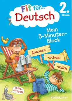 Tessloff Verlag Quali Trainer·Grundschule|Grundschule·Deutsch*Fit für Deutsch 2. Klasse. Mein 5-Minuten-Block