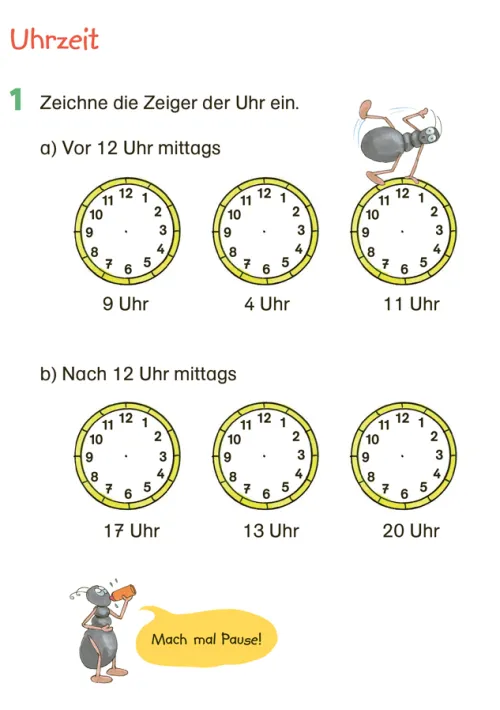 Tessloff Verlag Grundschule·Mathematik-Fit für Mathe 1. Klasse. Mein 5-Minuten-Block