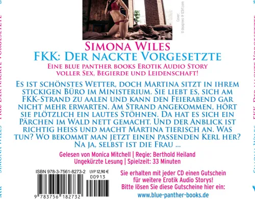 FKK: Der nackte Vorgesetzte | Erotik Audio Story | Erotisches Hörbuch Audio-CD*blue panther books Outlet