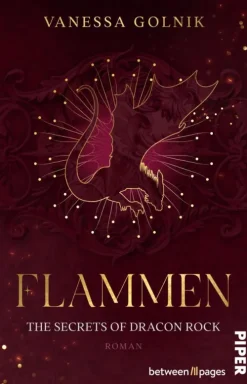 Flammen - The Secrets of Dracon Rock*between pages by Piper Discount