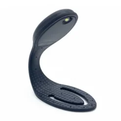 Bookchair Vertrieb Lesen & Geschichten*Flexilight Black Dots (schwarz) | 2 in 1 Leselampe & Lesezeichen | LED Leselicht | Geschenk für Leser, Buchliebhaber | Deutsche Ausgabe