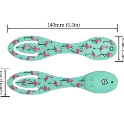 Bookchair Vertrieb Lesen & Geschichten-Flexilight Leselicht (Flamingo) | 2 in 1 Leselampe & Lesezeichen | Geschenk für Leser, Buchliebhaber | Deutsche Ausgabe