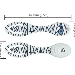 Bookchair Vertrieb Lesen & Geschichten*Flexilight Leselicht (Mumie) | 2 in 1 Leselampe & Lesezeichen | Geschenk für Leser, Buchliebhaber | Deutsche Ausgabe