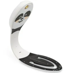 Flexilight Leselicht (Panda) - schwarz - 2 in 1 Leselampe & Lesezeichen - LED Leselicht - Geschenk für Leser, Buchliebhaber - Deutsche Ausgabe*Bookchair Vertrieb