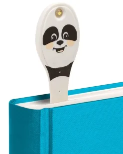 Flexilight Leselicht (Panda) - schwarz - 2 in 1 Leselampe & Lesezeichen - LED Leselicht - Geschenk für Leser, Buchliebhaber - Deutsche Ausgabe*Bookchair Vertrieb
