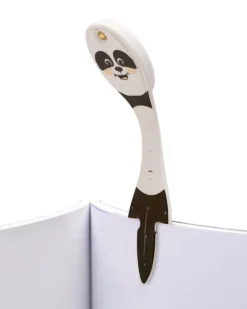 Flexilight Leselicht (Panda) - schwarz - 2 in 1 Leselampe & Lesezeichen - LED Leselicht - Geschenk für Leser, Buchliebhaber - Deutsche Ausgabe*Bookchair Vertrieb