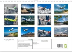 Flugzeugkalender (Wandkalender 2026 DIN A3 quer), Monatskalender*Calvendo Outlet