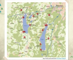 Droste Verlag Radreisen & Radtouren-Fünfseenland. Radeln für die Seele