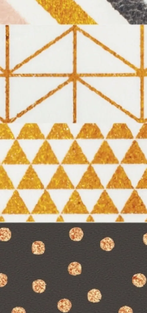 Washi-Tape 4er Set HOTFOIL KUPFER, 3x 15mmx5m + 1x 5mmx5m*Folia Discount