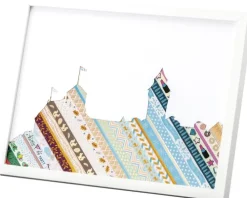 Washi-Tape 4er Set HOTFOIL KUPFER, 3x 15mmx5m + 1x 5mmx5m*Folia Discount