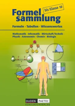 Formelsammlung bis Klasse 10*Duden Schulbuch
