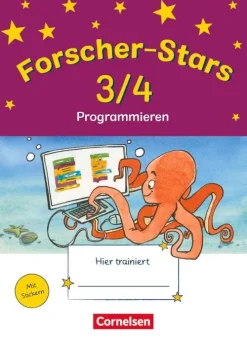 Cornelsen Verlag GmbH Nach Bundesländern·Thüringen|Nach Bundesländern·Sachsen*Forscher-Stars 3./4. Schuljahr. Sachunterricht - Programmieren - Übungsheft mit Lösungen