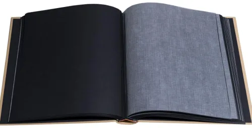 Fotoalbum, 60 Seiten schwarz, 29x32 cm, OfficeByMe*Quo Vadis Online