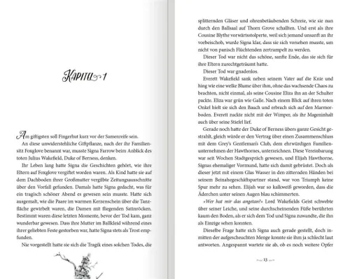 Ars Edition GmbH Young Adult|Fantasy-Foxglove - Das Begehren des Todes (Belladonna 2)