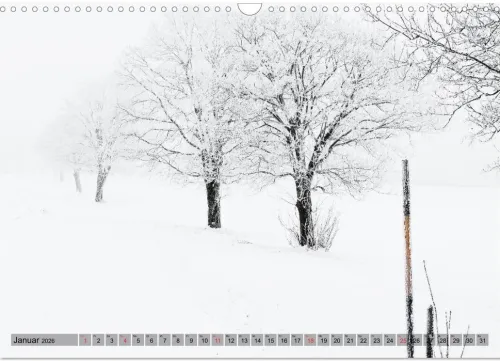 Franken WildRomantisch (Wandkalender 2026 DIN A3 quer), Monatskalender*Calvendo Best