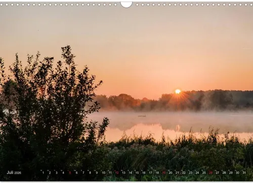 Franken WildRomantisch (Wandkalender 2026 DIN A3 quer), Monatskalender*Calvendo Best