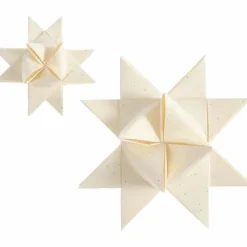 Fröbelsterne mit Recyclingpapier, Elfenbein FSC MIX*Rico Design GmbH & Co.KG Best