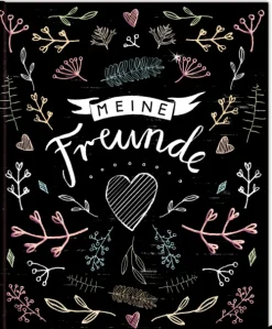 Coppenrath Kalligraphie & Handlettering*Freundebuch - Handlettering - Meine Freunde